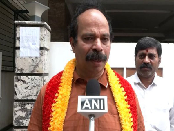 Pro Kannada organisation chief Praveen Shetty (Photo: ANI)