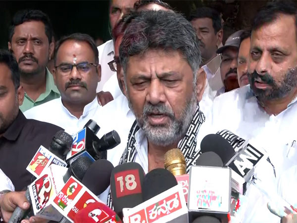 Karnataka Deputy Chief Minister DK Shivakumar (Photo/ANI)