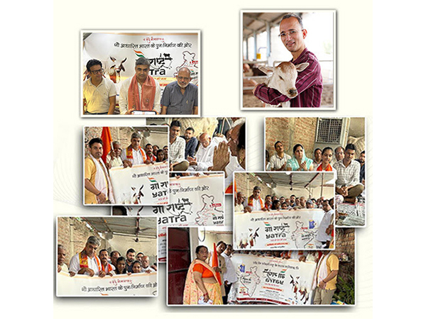 A Glimpse of our efforts towards cow care and protection and raising awareness through Gau Rashtra Yatra 2025 