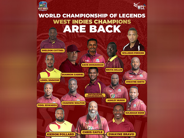 West Indies Champions Team (Photo: WCL)