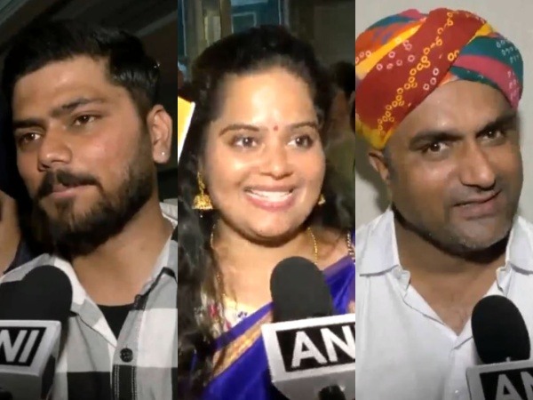 Members of Indian diaspora (Photo/ANI)