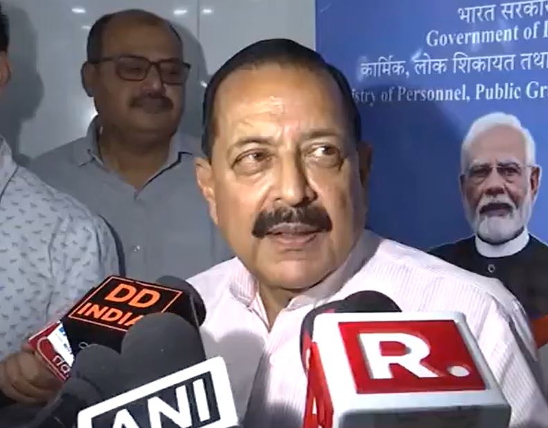 Union Minister Jitendra Singh. (Photo/ANI)