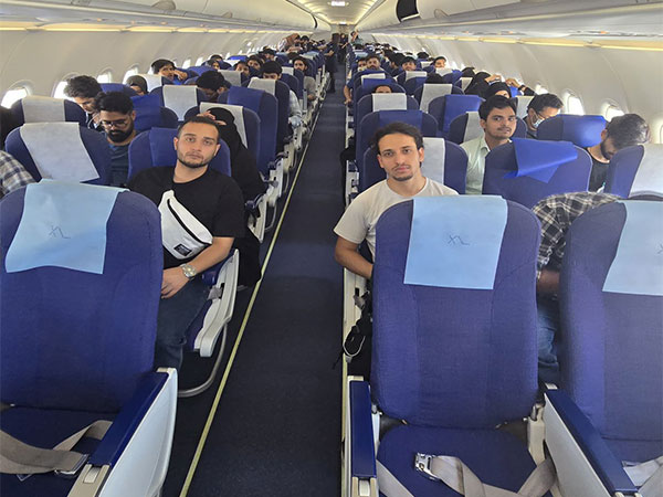 Indian students being evacuated from Iran under Operation Sindhu (Photo/X@MEAIndia)