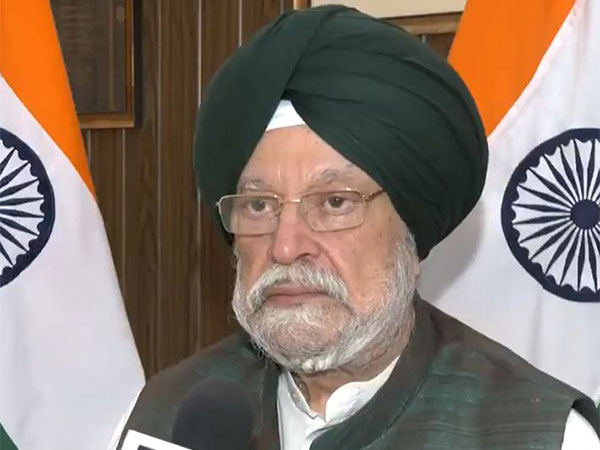 Union Minister Hardeep Singh Puri. (Photo/ANI)