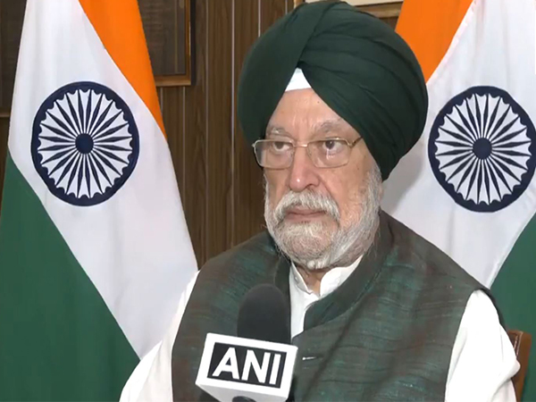  Union Minister Hardeep Singh Puri. (Photo/ANI)