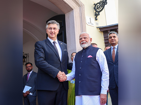  Prime Minister Narendra Modi and his Croatian counterpart Andrej Plenkovic (Photo/ANI)