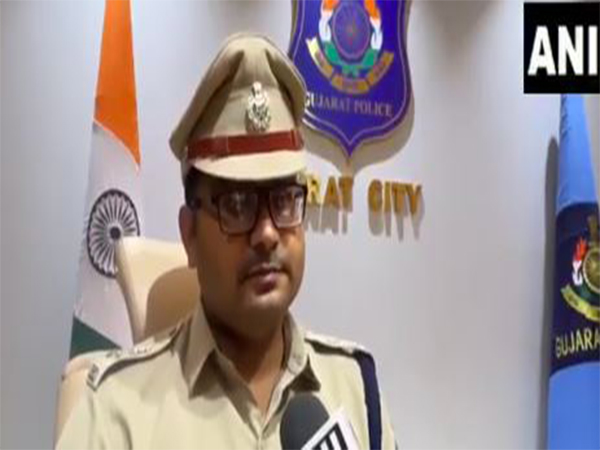 Alok Kumar, Deputy Commissioner of Police (DCP) Zone-1, Surat (Photo/ANI) 