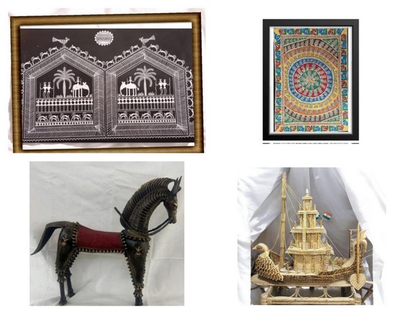 PM Modi gifts brass dokra horse, madhubani painting, warli painting cane and bamboo boat with a swan figurine to leaders of Brazil, Mexico, South Africa, South Korea