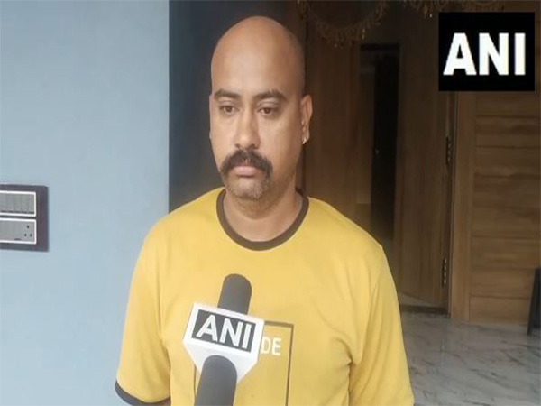 Vipin Raghuvanshi, brother of the deceased Indore-based businessman Raja Raghuvanshi  (Photo/ANI)