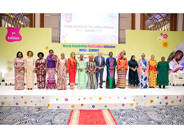 Merck Foundation Chairman, CEO, along with 14 First Ladies from Africa and Asia during 7th Edition of Merck Foundation First Ladies Initiative - MFFLI Summit in Dubai