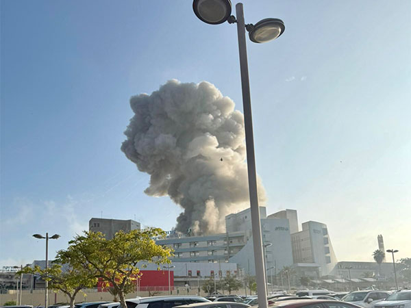 Soroka Hospital in Beersheba hit by Iran (Image: X@IsraelMFA)