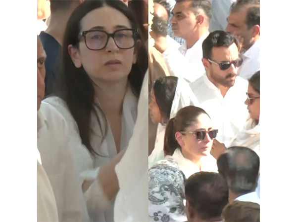 Karisma Kapoor, Kareena Kapoor, Saif Ali Khan (Image source/ANI) 