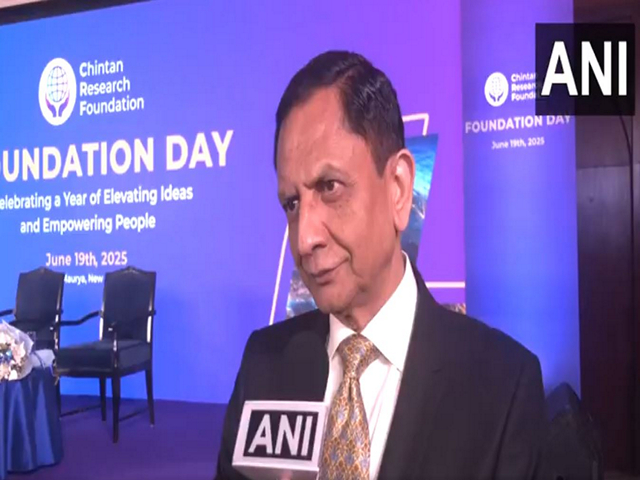 President of the Chintan Research Foundation, Shishir Priyadarshi (Photo/ANI)