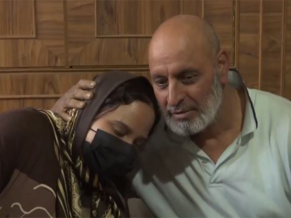 Saba Rasool, the first Kashmiri MBBS student from Srinagar evacuated from Iran (Photo/ANI)