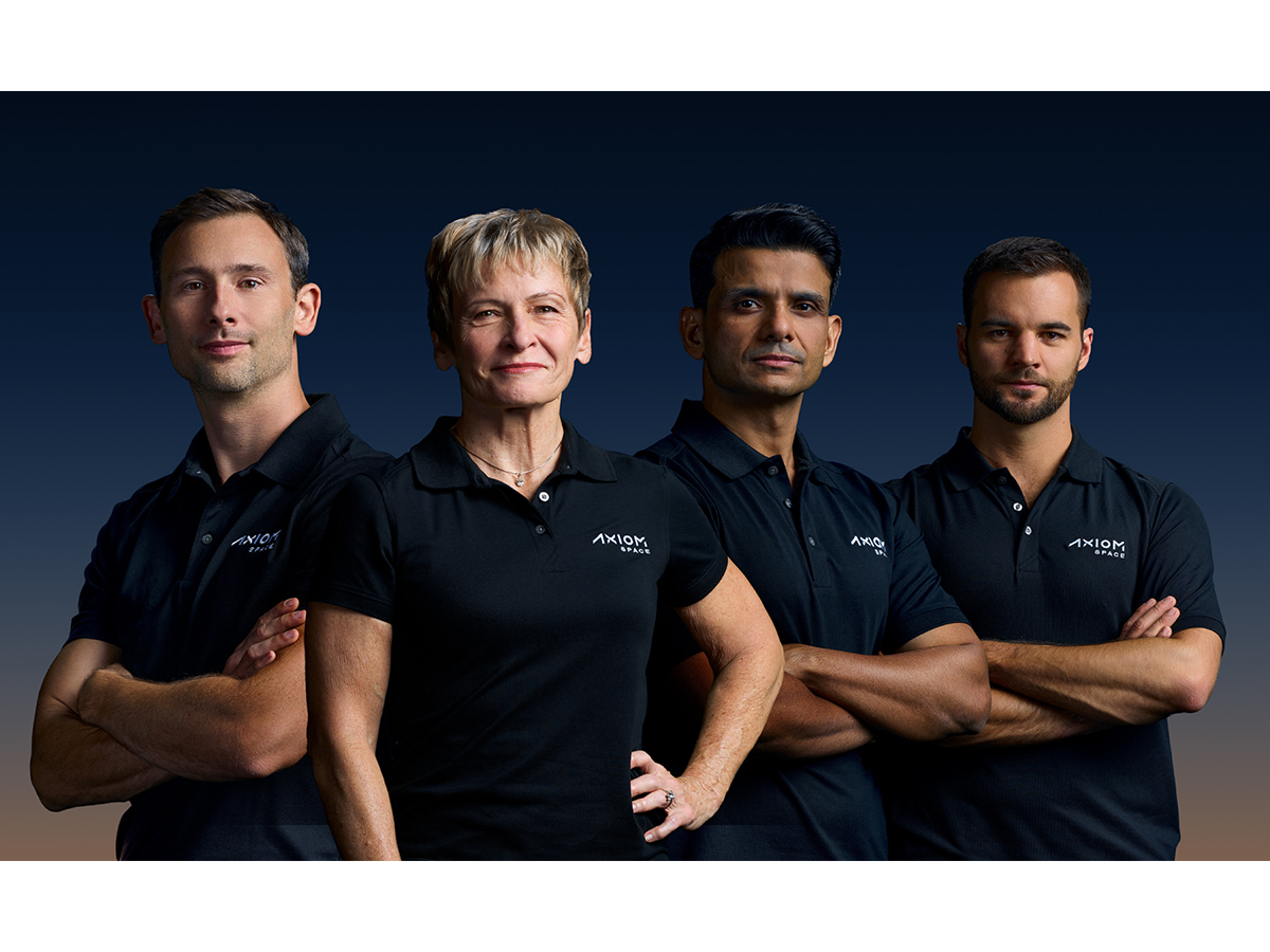 Axiom Mission 4 crew members (Source: International Space Station)