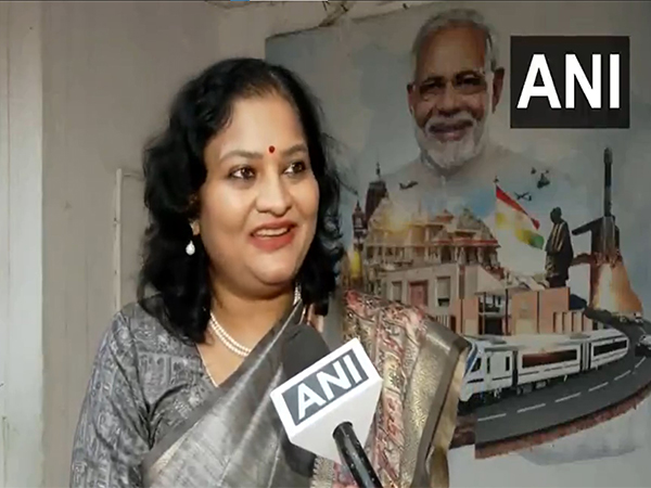  BJP Mahila Morcha President Aiswarya Biswal (Photo: ANI) 