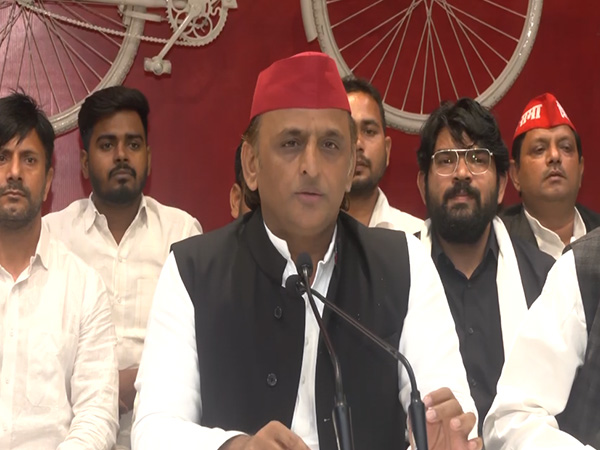Samajwadi Party (SP) chief Akhilesh Yadav (Photo/ANI)