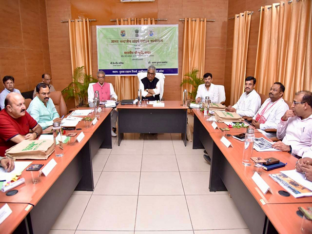Union Minister Bhupender Yadav participates in Interactive Workshop on Management of Human Wildlife Conflict (Photo/X@byadavbjp) 
