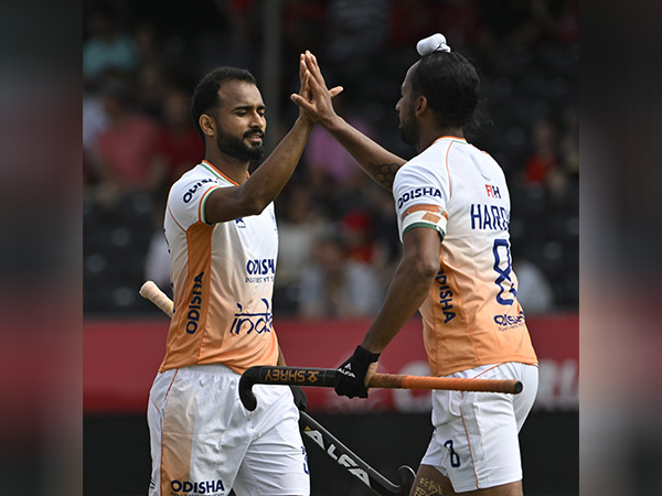 India players celebrating (Photo: Hockey India)