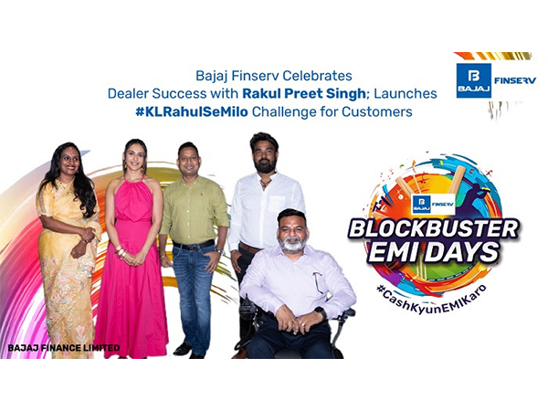 Bajaj Finserv Celebrates Dealer Success with Rakul Preet Singh