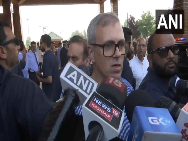 Jammu and Kashmir Chief Minister Omar Abdullah (Photo/ANI)