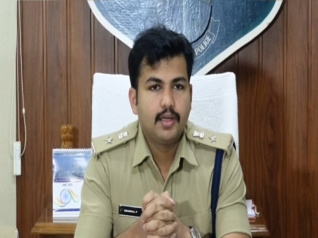 Kannur City Police Commissioner P Nidhin Raj (Photo/ANI)