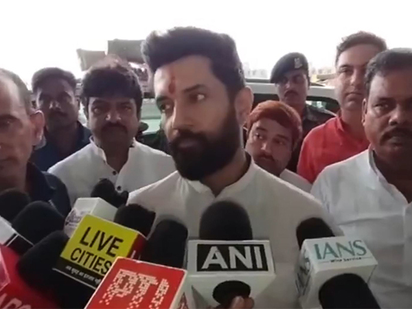 Union Minister Chirag Paswan (Photo/ANI) 