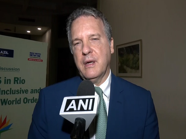 Brazil's Ambassador to India, Kenneth Felix Haczynski da Nobrega (Image/ANI)