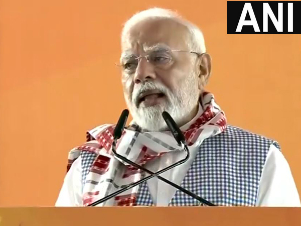 Prime Minister Narendra Modi in Odisha's Bhubaneshwar. (Photo/ANI)