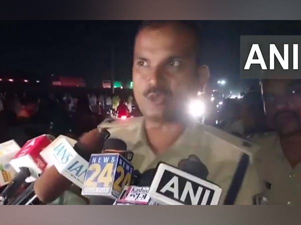 SHO Manoj Kumar Singh (Photo/ANI)