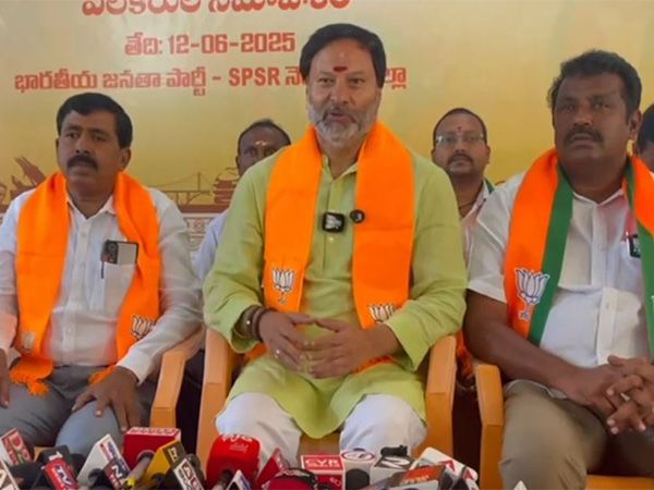 Andhra BJP leader Bhanuprakash Reddy. (Photo/ANI)