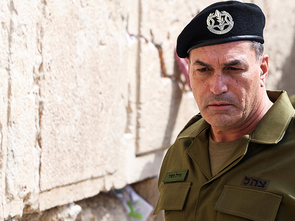 IDF Chief Lt.-Gen. Eyal Zamir (Source: Reuters)