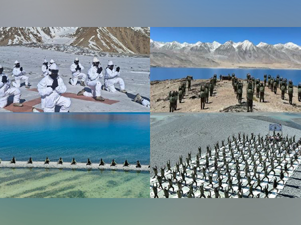 Army practices yoga across toughest terrains (Photo/@firefurycorps)