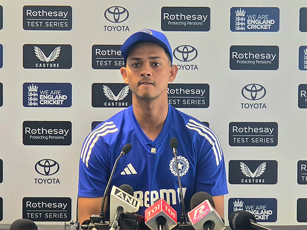 India's left-hand opener Yashasvi Jaiswal (Photo: ANI)