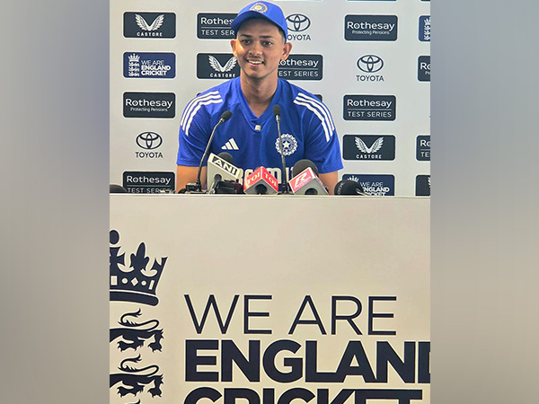 Indian opener Yashasvi Jaiswal (Photo: ANI)