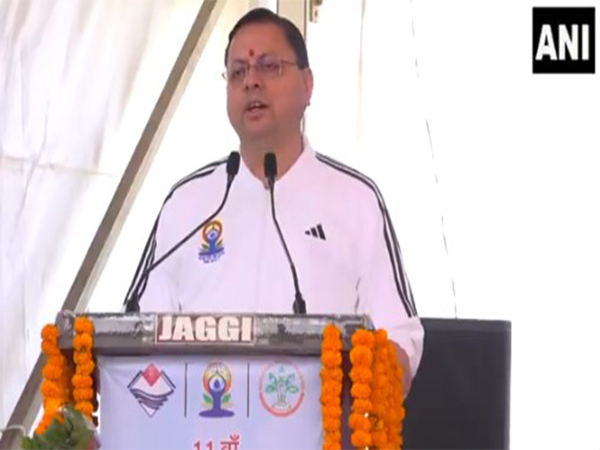  Uttarakhand Chief Minister Pushkar Singh Dhami (Photo/ANI)