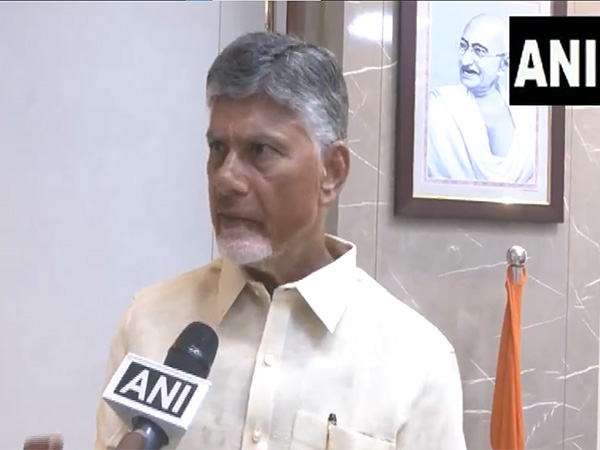 Andhra Pradesh CM Chandrababu Naidu (Photo: ANI) 