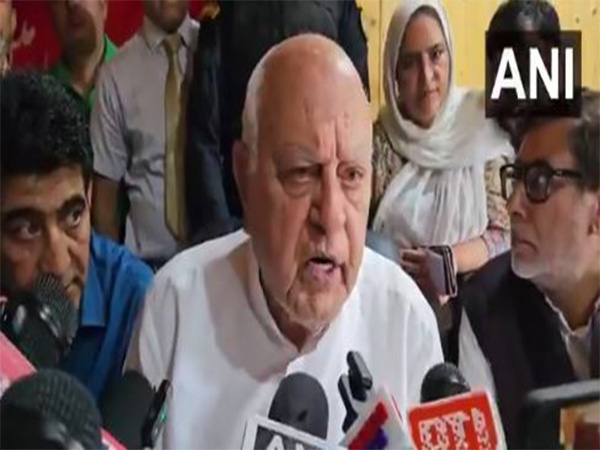 Former Jammu and Kashmir Chief Minister and National Conference (NC) president Farooq Abdullah(Photo/ANI)