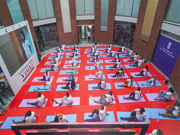Indian High Commission celebrates International Day of Yoga in Dhaka (Images/ High Commission of India, Dhaka)