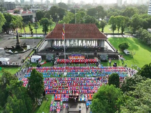 High Commission of India in Colombo celebrates International Day of Yoga (Image: X @IndiainSL)