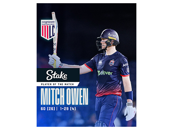 Mitchell Owen (Photo: X/@MLCricket)