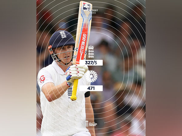 Harry Brook hit a fine half-century (Photo: England Cricket X)