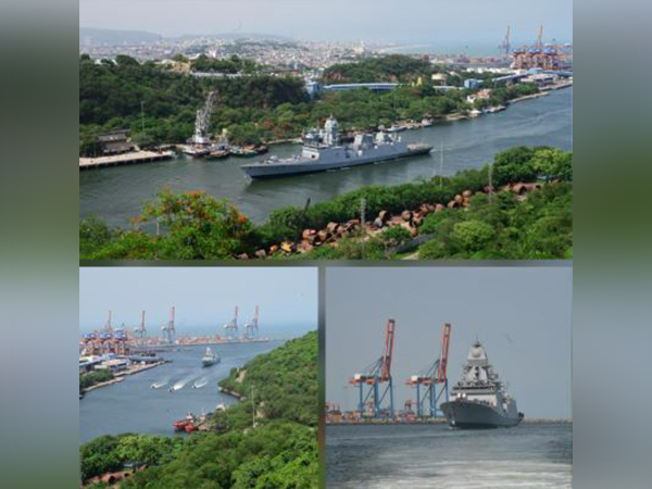 INS Nilgiri joins Eastern Naval Command (Photo/ANI)