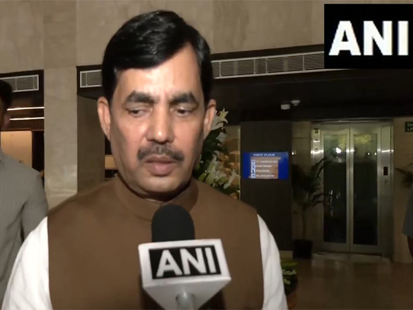 Bharatiya Janata Party National Spokesperson Syed Shahnawaz Hussain (Photo/ANI)
