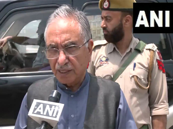 Ghulam Hassan Mir, Senior Vice President of J&K Apni Party (Photo/ANI)