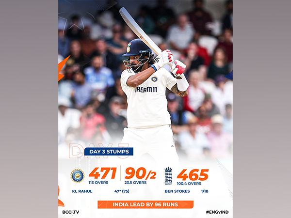 KL Rahul. (Photo- @BCCI X)