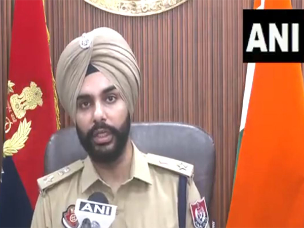 Amritsar Rural Police SSP Maninder Singh. (Photo/ANI)