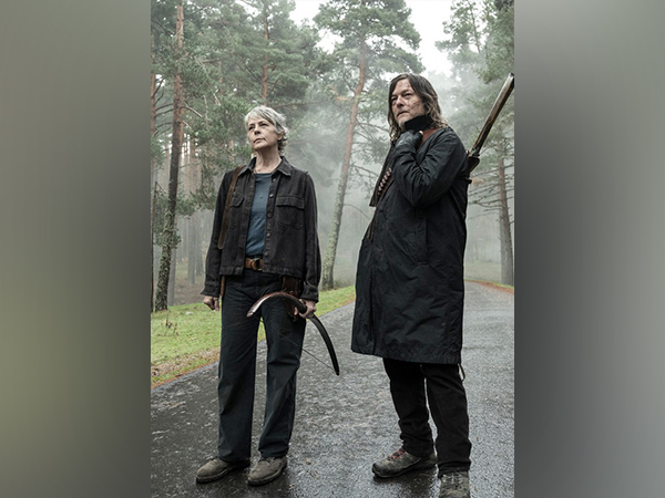 BTS from The Walking Dead: Daryl Dixon (photo/instagram/@amcthewalkingdead)