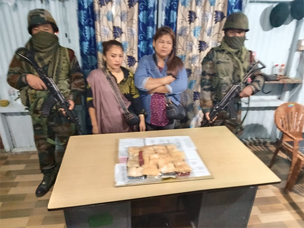 Assam Rifles recovered 13 Hongs of Heroin (Photo/X/@official_dgar)