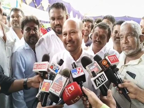Congress MLA and close loyalist of DK Shivakumar, Iqbal Hussain (Photo/ANI)
